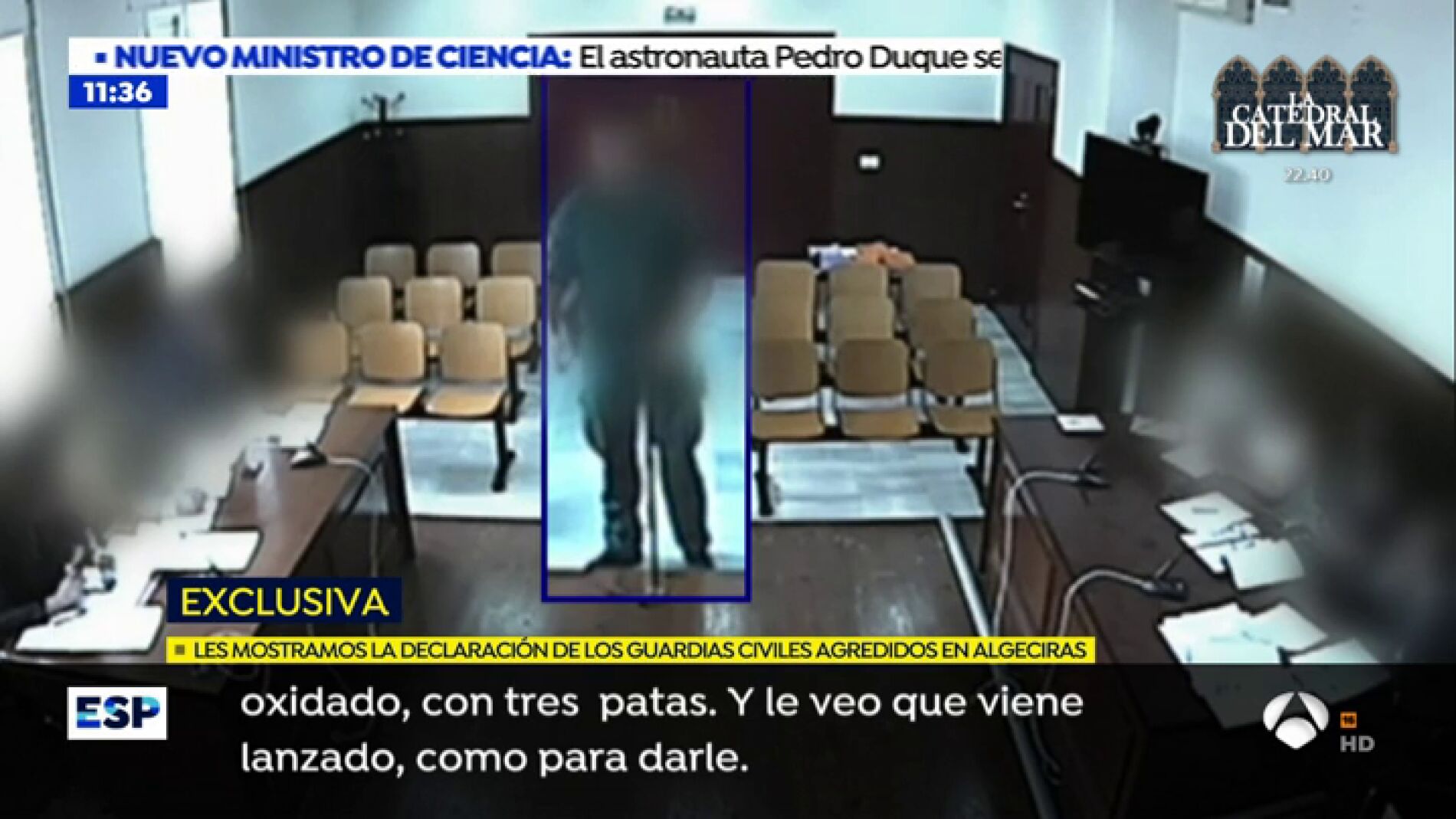 <p>EXCLUSIVA | La declaraci&oacute;n de los agentes agredidos en Algeciras: "Si nos dan con esas piedras nos matan tranquilamente"</p>