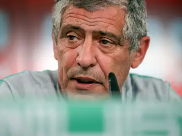 Fernando Santos, en rueda de prensa Fernando Santos, en rueda de prensa