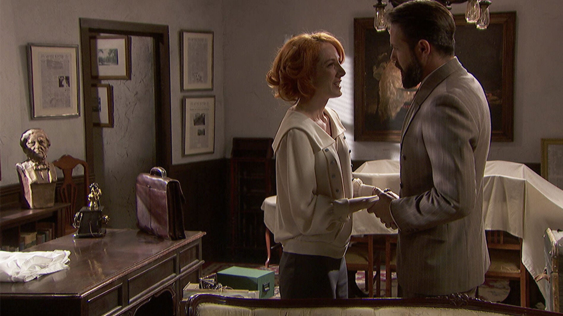 La preciosa declaraci&oacute;n de amor de Severo a Irene