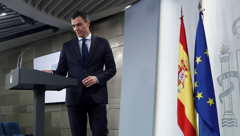 El presidente del Gobierno, Pedro Sánchez