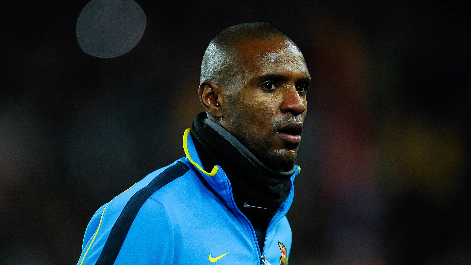 Abidal, en un partido con el Barcelona Abidal, en un partido con el Barcelona