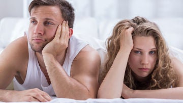 Pareja aburrida