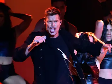 Ricky Martin durante su actuación en los Premios Billboard Ricky Martin durante su actuación en los Premios Billboard