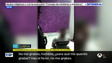 EXCLUSIVA | Las imágenes de la detención del narco Antonio 'El Castaña': 
