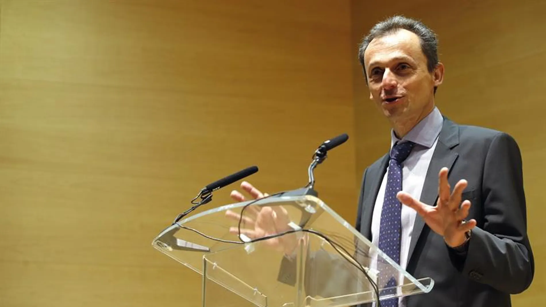 El ministro de Ciencia, Innnovación y Universidades Pedro Duque El ministro de Ciencia, Innnovación y Universidades Pedro Duque