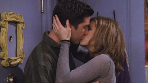 Ross y Rachel en 'Friends'