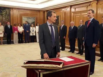 El ministro de Ciencia, Pedro Duque El ministro de Ciencia, Pedro Duque
