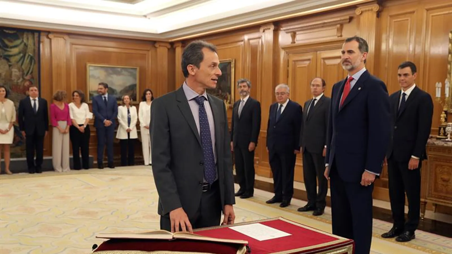 El ministro de Ciencia, Pedro Duque El ministro de Ciencia, Pedro Duque