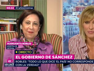 Margarita Robles, en una entrevista en Espejo Público