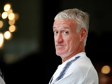 Didier Deschamps, en un acto de la selección francesa Didier Deschamps, en un acto de la selección francesa