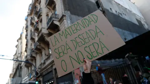 Miles de personas festejan la aprobación de la despenalización del aborto Miles de personas festejan la aprobación de la despenalización del aborto