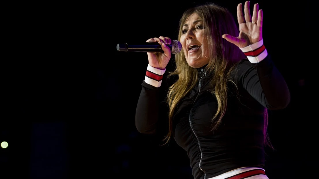 Amaia Montero durante su polémico concierto en Piélagos, Cantabria Amaia Montero durante su polémico concierto en Piélagos, Cantabria