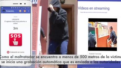 Una aplicación de móvil controla que el maltratador no se acerque a su víctima