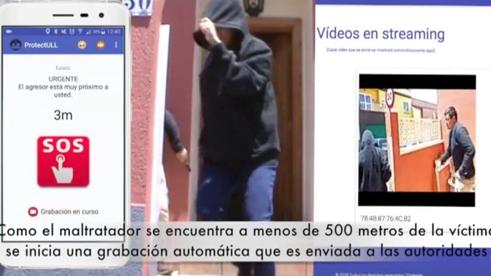 Una aplicación de móvil controla que el maltratador no se acerque a su víctima