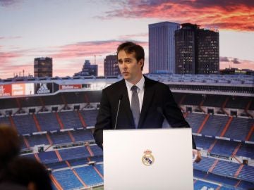 Julen Lopetegui, presentado como nuevo entrenador del Real Madrid