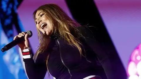Amaia Montero durante su concierto en Piélagos, Cantabria Amaia Montero durante su concierto en Piélagos, Cantabria