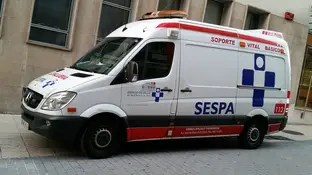 Una ambulancia de Asturias Una ambulancia de Asturias