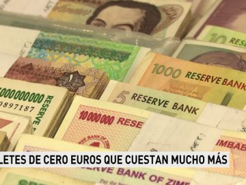 Billetes de cero euros que cuestan mucho más Billetes de cero euros que cuestan mucho más