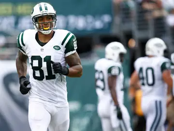 Kellen Winslow Jr., durante un partido con los Jets Kellen Winslow Jr., durante un partido con los Jets