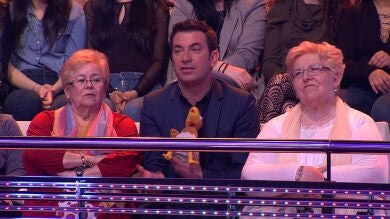Consuelo y Encarna, enfadadas en '¡Ahora Caigo!'