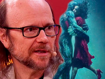 Santiago Segura comenta la obra de arte que envío a Guillermo del Toro sobre el anfibio de ‘La forma del agua’