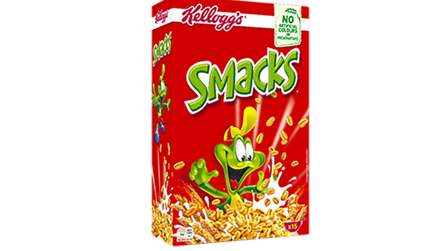 Caja de cereales de Smacks Caja de cereales de Smacks