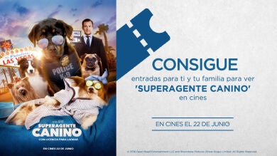 CONCURSO: Consigue entradas para ti y tu familia para ver 'Superagente canino' en cines