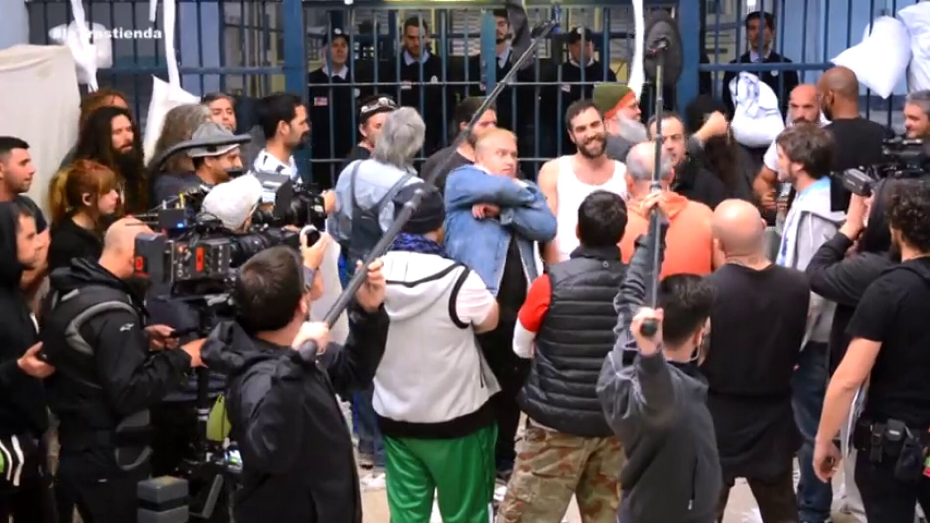 El making of del &lsquo;rap de la c&aacute;rcel&rsquo; interpretado por La cuadrilla