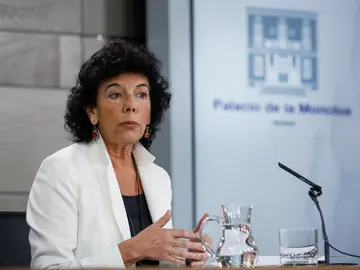 La ministra de Educación, FP y Portavocía del gobierno Isabel Celaá La ministra de Educación, FP y Portavocía del gobierno Isabel Celaá