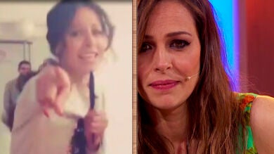Eva González demuestra su talento como cantante en ‘La noche de Rober’