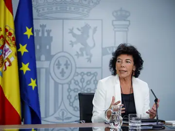 La ministra de Educación, FP y Portavocía del gobierno Isabel Celaá La ministra de Educación, FP y Portavocía del gobierno Isabel Celaá