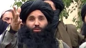 Mullah Fazlullah, en una localización no identificada cerca de la frontera entre Pakistán y Afganistán