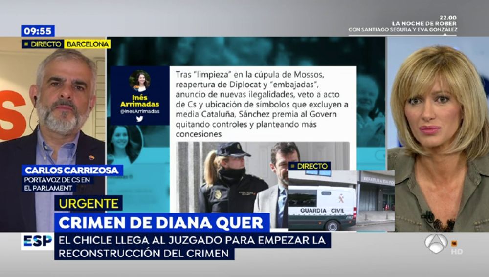 Carrizosa (C's): "El traslado de presos no puede ser el pago de una hipoteca de los votos del separatismo a Sánchez"
