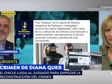Carrizosa (C's): "El traslado de presos no puede ser el pago de una hipoteca de los votos del separatismo a Sánchez" Carrizosa (C's): "El traslado de presos no puede ser el pago de una hipoteca de los votos del separatismo a Sánchez"