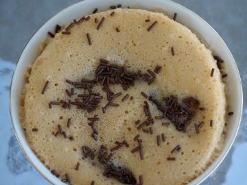 Al rico mugcake de Kinder Bueno. Al rico mugcake de Kinder Bueno.