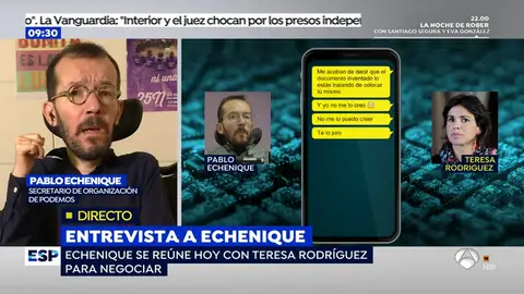 Pablo Echenique en Espejo Público Pablo Echenique en Espejo Público
