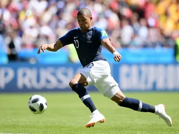 Mbappé, con Francia Mbappé, con Francia