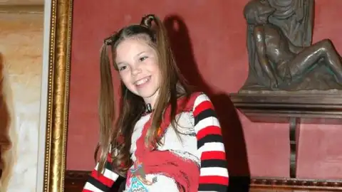 María Isabel tras ganar Eurojunior 2004 María Isabel tras ganar Eurojunior 2004