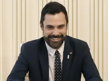 El presidente del Parlament, Roger Torrent El presidente del Parlament, Roger Torrent