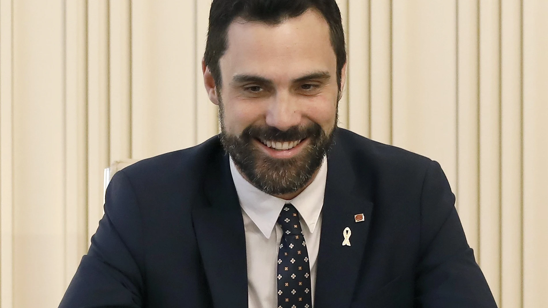 El presidente del Parlament, Roger Torrent El presidente del Parlament, Roger Torrent