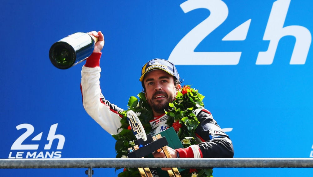 Fernando Alonso, en Le Mans