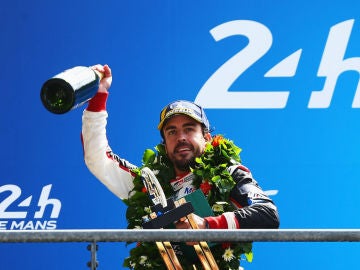 Fernando Alonso, en Le Mans