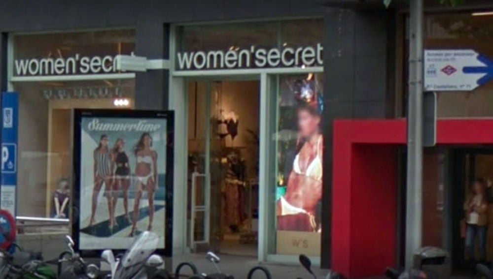 Fachada de una tienda de Women Secret