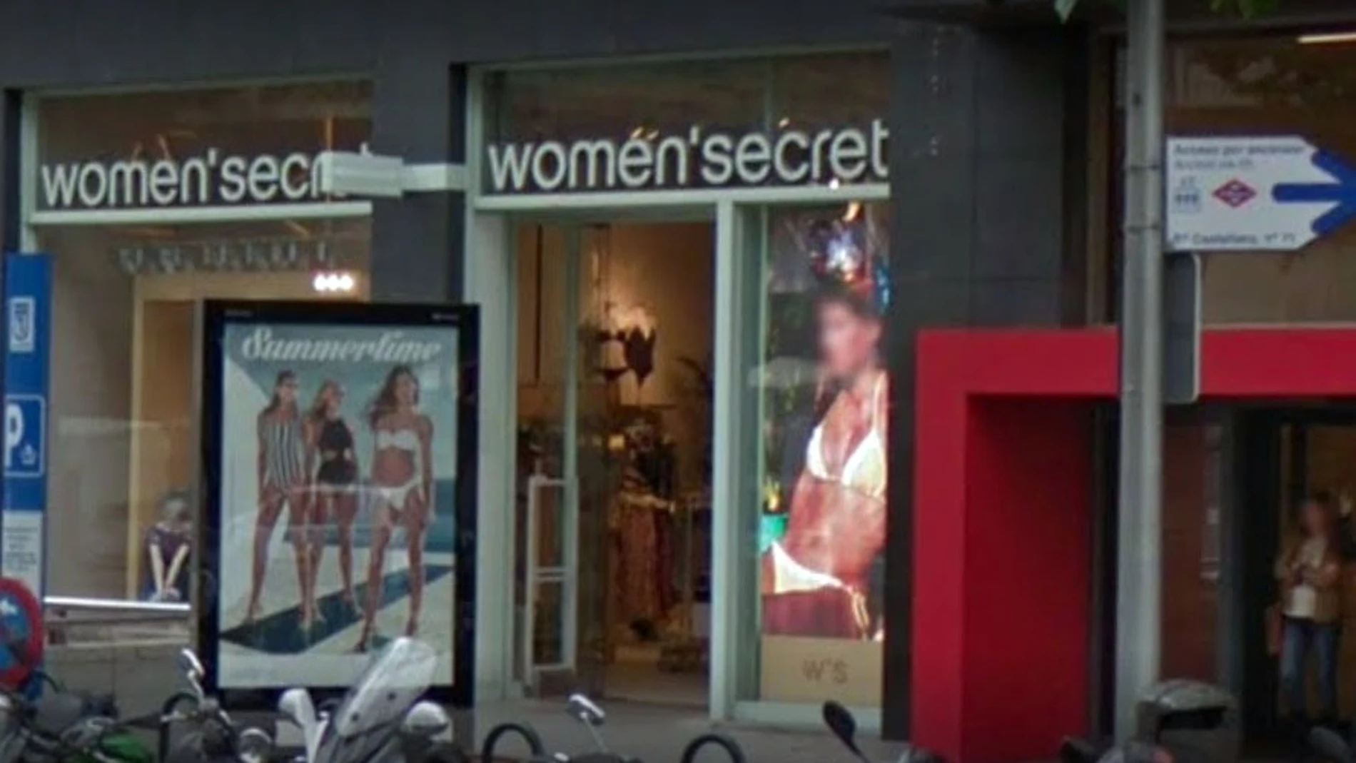 Fachada de una tienda de Women Secret Fachada de una tienda de Women Secret
