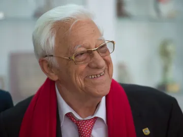 El presidente de la Ong Mensajeros de la Paz, el Padre Ángel García El presidente de la Ong Mensajeros de la Paz, el Padre Ángel García