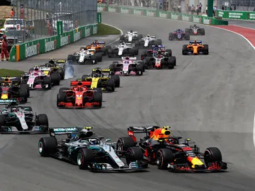 Salida del GP de Canadá 2018 Salida del GP de Canadá 2018