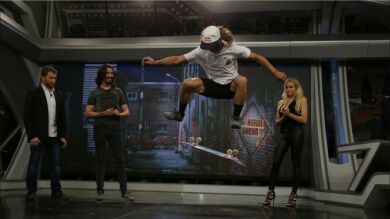 Marron mezcla ciencia y deporte en 'El Hormiguero 3.0' con un auténtico crack del skate