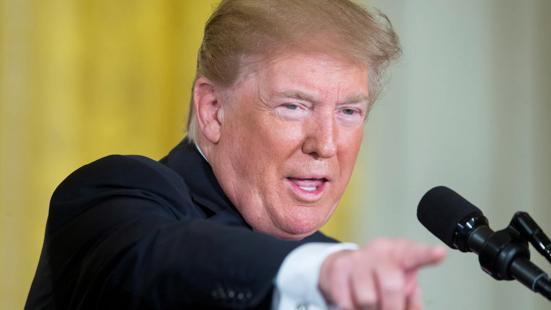 El presidente de EE. UU, Donald Trump El presidente de EE. UU, Donald Trump