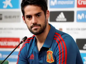 Isco, en rueda de prensa Isco, en rueda de prensa
