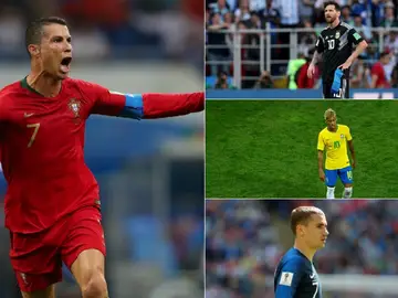 El debut de las estrellas en el Mundial de Rusia El debut de las estrellas en el Mundial de Rusia